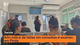 Pacientes faltam e prejudicam atendimentos em Pindamonhangaba [upl. by Lothario665]