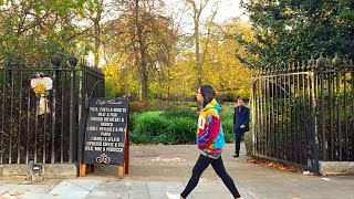 LONDON WALK  Holborn Station to Bloomsbury Square to Russell Square  England [upl. by Aksehcnarf]