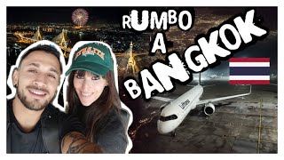 001 Viaje a TAILANDIA 🌏  Rumbo a BANGKOK 👌 Experiencia en el AEROPUERTO ✈ vlog [upl. by Hiltan]