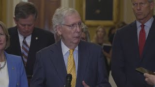 quotPolitically beyond stupidquot  Mitch McConnell warns against government shutdown [upl. by Haraj228]