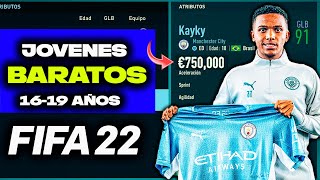 FIFA 22 Jugadores BARATOS y Con GRAN Potencial para MODO CARRERA [upl. by Zil]