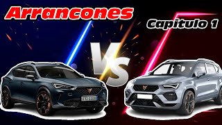 Arrancones CUPRA ATECA STAGE 2 VS FORMENTOR [upl. by Mandell766]