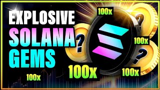 Top Solana Crypto GEMS  Dont Miss These 7 SOL Coins💎 [upl. by Zaragoza]