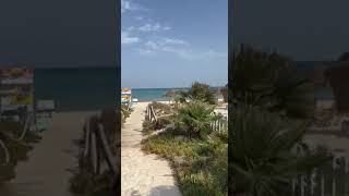 Yasmine Hammamet 🇹🇳 beach travel hammamet summer kitesurfing [upl. by Wolenik]