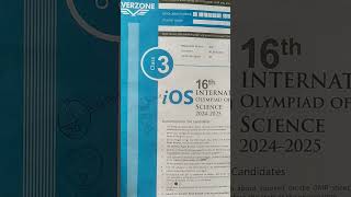 International Olympiad science solve the paper 2024 exam class 3 silver zone [upl. by Ecirad]