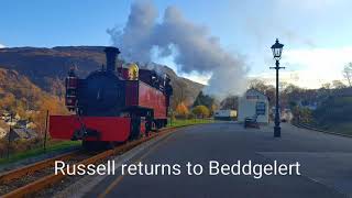 Russell returns to Beddgelert [upl. by Goto]