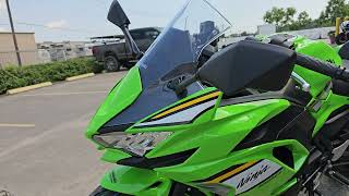 2025 KAWASAKI NINJA 650 ABS KRT EDITION WALKAROUND [upl. by Esorbma]