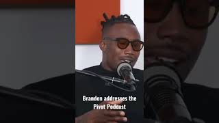 Brandon Marshall says there’s enough space for both podcasts [upl. by Fiertz]