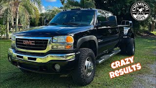 Full Exterior Detail of my filthy 450k Mile Duramax Dually  Wash amp Full Paint Correction [upl. by Arytahs]