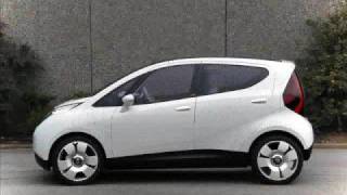 Electric car Pininfarina Bluecar Bzero [upl. by Kathe]