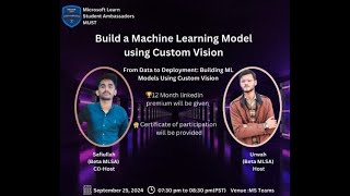 Build a machine learning model using custom vision [upl. by Aihsenal70]