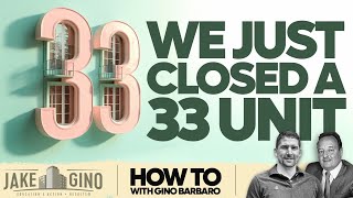 How We Just Closed a 33 Unit Multifamily [upl. by Dyanna]