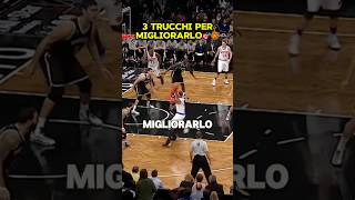 3 Trucchi per migliorare il tuo Pull up🎯🏀 basketball basketballgame basketballshoot [upl. by Abibah]