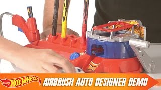 Airbrush Auto Designer  OFFICIAL Product Demo  HotWheels [upl. by Eileek913]