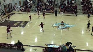 Caribou High School vs HoulCaribou High School vs Houlton High School Boys JuniorVarsity Basketball [upl. by Aicilef]