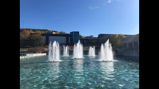 College Outdoor Campus Tour Ithaca College upstate New York [upl. by Dirfliw]