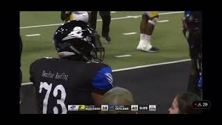 OL Nike Gooden’s Winning Touchdown for the Billings Outlaws in CIF action [upl. by Einhorn439]