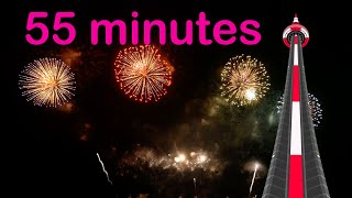 55 minute Canada Day Timer with Calm Alarm [upl. by Shurlocke]