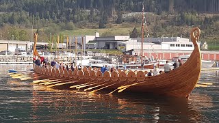 Vikingskipet Myklebust i Nordfjordeid [upl. by Aisile668]