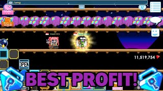 BEST WAY TO PROFIT IN GROWTOPIA 🤑  SUPER PROFIT GROWTOPIA 2024  Growtopia [upl. by Eerahc57]