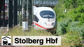 Bahnhofsbetrieb Stolberg Rheinland Strecke Köln–Aachen [upl. by Ahsineb]