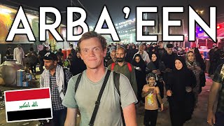 Inside the World’s LARGEST Human Gathering in IRAQ Arba’een [upl. by Lolanthe]