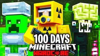 I Survived 100 Days in a NUCLEAR WASTELAND in Hardcore Minecraft [upl. by Aicenra]