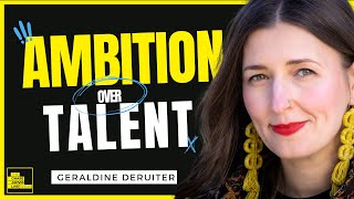 Hard Work Beats Talent How to Get Your Work Noticed  Geraldine DeRuiter [upl. by Gabor]