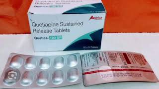 Quetica 100 SR Tablets Quetiapine Sustained Release Tablets [upl. by Ahsieyn680]