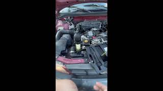 Diagnosing a blown head gasket  and cylinder leakage into cooling system  white smoke  runs rough [upl. by Asp793]