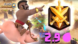 ¡¡ MAZO PARA COMBATIENTES 3   MAZO DE CICLO RÁPIDO DE MONTA 29 CLASH ROYALE 2020 SEASON 12 [upl. by Ahsata1]