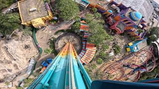 Falcons Fury 4K POV  Busch Gardens Tampa  No Copyright [upl. by Shea831]