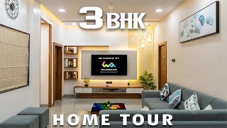 Simple amp Elegent 3bhk Home Tour  Dighi  Best Interior Designer in Pune  Kams Designer Zone [upl. by Isej427]