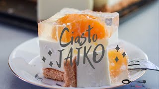 Ciasto Jajko  Jak zrobić pyszne i efektowne ciasto  Fried egg cake [upl. by Gerik]