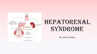 Hepatorenal syndrome  causes signs and symptoms types treatment [upl. by Guglielma940]