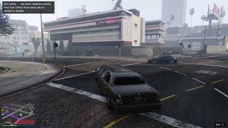 NPC getaway driver GTA Online [upl. by Leviralc9]