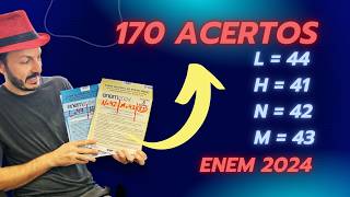 170 Acertos no Enem 2024  Conheça as Minhas Estratégias [upl. by Jumbala]