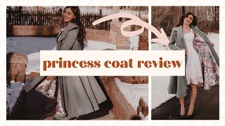 Princess Coat Pattern by Charm Patterns PATTERN REVIEW of the Gertie Princess Coat [upl. by Ydennek]