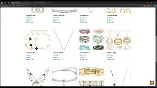 Django website ecommerce jewelry Frontend [upl. by Raddie158]