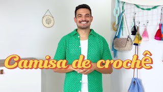 Camisa de crochê do Eleno [upl. by Donelson]