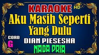 KARAOKE  Tak Ingin Sendiri  Dian Piesesha  Nada Pria [upl. by Naitsirhk]