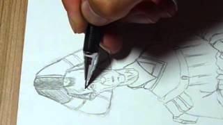 Disney Speed Drawing RichterJudge Claude Frollo [upl. by Eiryt]