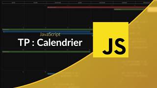 Exercice JavaScript  Créer un calendrier mensuel Extrait de la vidéo premium [upl. by Anetsirk]