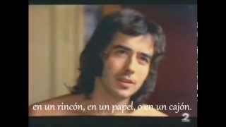 AQUELLAS PEQUEÑAS COSAS  JOAN MANUEL SERRAT  LETRA  SUBTITULADA ESPAÑOL [upl. by Eniamirt]