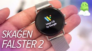 Skagen Falster 2 Handson The best new Wear OS watch [upl. by Kcirderfla]