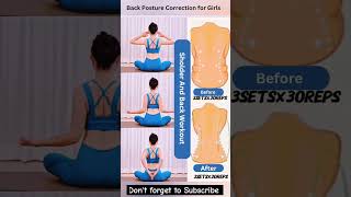 Back Posture Correction workouthomehustleworkout backworkout sholderworkout trandingshorts [upl. by Kerry]