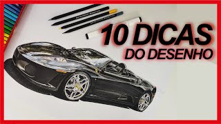 10 DICAS PARA TER QUALIDADE NO DESENHO [upl. by Hunt]