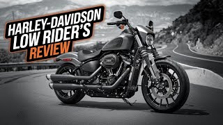 HarleyDavidson Low Rider S Review Unleashing the Power of the Ultimate Cruiser HarleyDavidson [upl. by Lena]