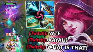 LETHALITY XAYAH IS A GLITCH IN LEAGUE [upl. by Uphemia870]