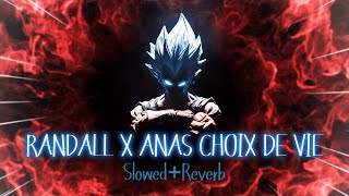 RANDALL x Anas Choix de vie  SlowedReverb  Most Attitude BGM Song for Tiktok amp Others editing [upl. by Poyssick432]